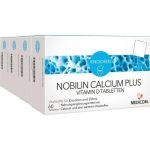 Nobilin Calcium Plus Vitamin D, 4X60 ST