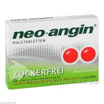 Neo Angin Halstabletten zuckerfrei, 24 ST 