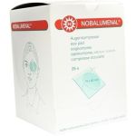 NOBALUMENAL 75X80MM STERILE AUGENKOMPESSE, 25 ST