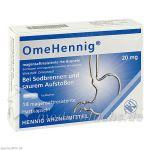 OmeHennig 20mg magensaftresistente Hartkapseln, 14 ST