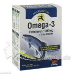 Omega 3 Fettsäuren 1000mg + 12mg Vitamin E, 100 ST
