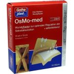 OsMo-med Ag Wundpflaster steril 7.5cmx7.5cm, 10 ST