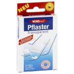 Pflaster transparent wasserfest 4 Grössen (20 stk)