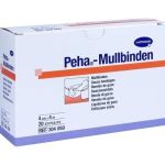 Peha-Mullbinde 4cmx4m, 20 ST