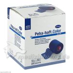 Peha-haft Color Fixierbinde latexfrei10cmx20m blau, 1 ST
