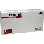 Peha-soft nitrile white Unters.handsch. S unst.pfr, 100 ST