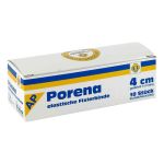 Porena elastische Mullbinde  4cm ohne Cello weiss (10 stk)