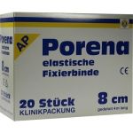 PORENA (AP) hochelastische Fixierbinde 8cm, 20 ST