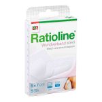 Ratioline acute Wundverband 5x7 cm steril (5 stk)