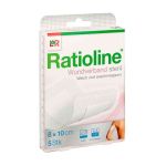 Ratioline acute Wundverband 8x10 cm steril (5 stk)