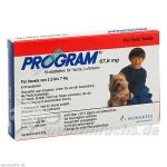 PROGRAM 67,8 mg 2,5-7 kg Tabl.f.Hunde, 6 ST