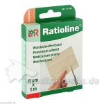 Ratioline sensitive Wundschnellverband 8cmx1m, 1 ST
