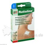 Ratioline aqua Duschpflaster plus 5x7cm steril, 5 ST