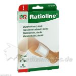 RATIOLINE acute Wundverband 10x15 cm steril, 5 ST