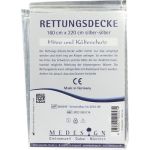 Rettungsdecke Silber Silber 220x160mm, 1 ST