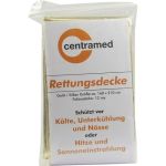 RETTUNGSDECKE GOLD/SILBER 160X220CM, 1 ST