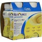 Resource Protein Drink Vanille, 4X200 ML