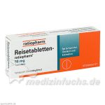 REISETABLETTEN-RATIOPHARM, 20 ST
