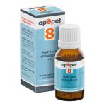 Apopet Schüssler-salz Nummer 8  Natrium chlor.D 6 veterinär  (12 g)