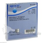 AQUACEL HYDROsorption 10x10 cm steril Kompressen, 10 ST