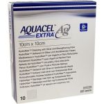 AQUACEL Ag Extra 10X10CM, 10 ST