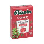 Ricola ohne Zucker  Box Cranberry Bonbons (50 g)