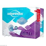 Sabanindas extra 80 x 180 cm Bettschutzeinlage, 6X20 ST