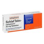 SchlafTabs-ratiopharm 25mg (20 stk)