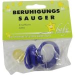 SAUGER Beruhigung Dunkelblau Kl Scheibe Kl Kirsche, 1 ST