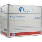 Saugkompresse 10x10cm steril, 25X1 ST