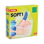 Snögg Soft Pflaster 3cmx5m blau, 1 ST