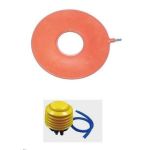 Sitzring/Luftring aufblasbar mit Pumpe 40 cm, 1 ST