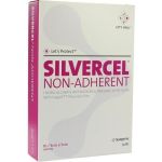 SILVERCEL Non-Adherent 5x5cm, 10 ST