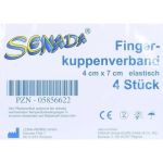 SENADA Fingerkuppenverband 4x7cm, 4 ST