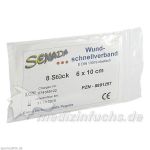 Senada Wundschnellverband 10cmx6cm, 8 ST