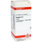 Spigelia D 3 Tabletten (80 stk)