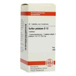 Sulfur Jodat. D 12 Tabletten (80 stk)