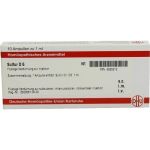SULFUR D 6 Ampullen, 10X1 ML
