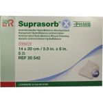 Suprasorb X + PHMB HydroBalance Wundverand 14x20cm, 5 ST