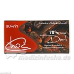 SUKRIN Choc dark zuckerfrei laktosefrei Vegan, 60 G