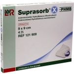 Suprasorb X + PHMB HydroBalance-Wundverband 9x9cm, 4 ST