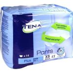 TENA PANTS PLUS XS CONFIO, 14 ST
