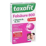Taxofit Folsäure 800 Depot Tabletten (40 stk)