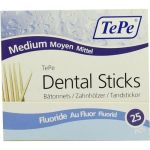 TePe Zahnholz mittel Fluorid, 25 ST