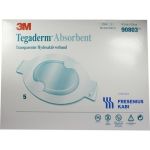 Tegaderm Absorbent FK oval 14.2x15.8cm Verband, 5 ST