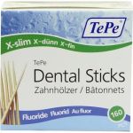 TePe Zahnholz x-dünn Fluorid, 160 ST