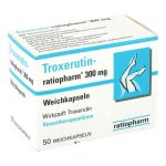 Troxerutin-ratiopharm 300mg (50 stk)