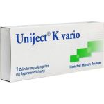 UNIJECT K vario Zylinderampullenspritze, 1 ST
