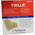 TIELLE HYDROPOLYMER VERBAND STERIL 15cmx15cm, 10 ST