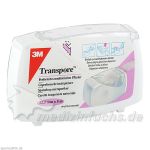 Transpore 1.25cmX5m Pflaster auf Abroller, 1 ST